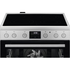 AEG CCB6442OBM Κουζίνα 73lt με Κεραμικές Εστίες Π59.6εκ. Inox